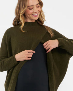 Ripe Maternity | Hallie Cross Over Knit