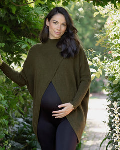 Ripe Maternity | Hallie Cross Over Knit