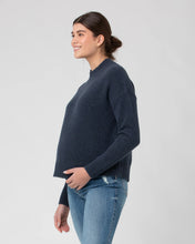 Load image into Gallery viewer, Ripe Maternity | Jade Crop Nursing Knit Top