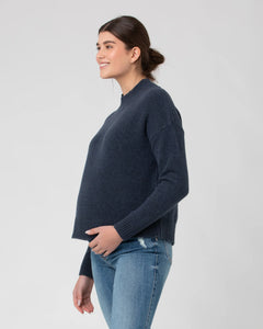 Ripe Maternity | Jade Crop Nursing Knit Top