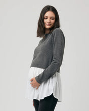 Load image into Gallery viewer, Ripe Maternity | Sandy Detachable Nursing Knit Top