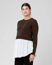 Load image into Gallery viewer, Ripe Maternity | Sandy Detachable Nursing Knit Top