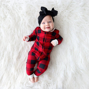 Lola & Taylor Country Moose Infant Romper