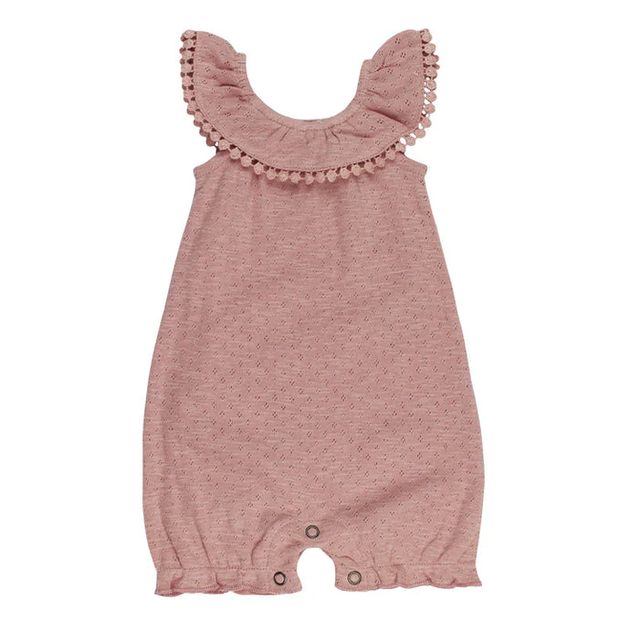 L'oved Baby | Organic Pointelle Bubble Romper