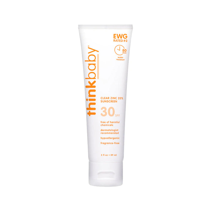 Thinkbaby Clear Zinc Sunscreen | SPF30