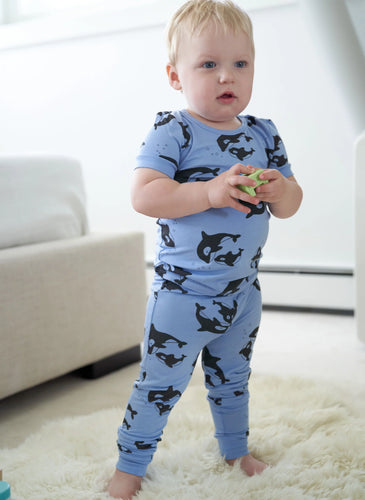 Silkberry Baby | Bamboo Short Sleeve Pajama Set