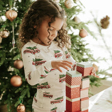 Load image into Gallery viewer, Petit Lem | Holiday Print Children&#39;s PJ Set