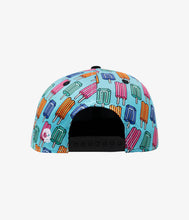 Load image into Gallery viewer, Headster | Pop Neon Blue Snapback Ball Cap