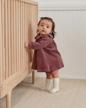 Load image into Gallery viewer, Quincy Mae | Velour Baby Dress