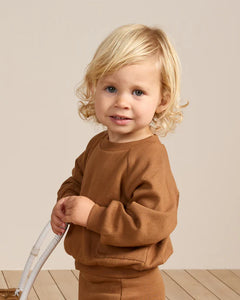 Quincy Mae | Cinnamon Pocket Sweatshirt