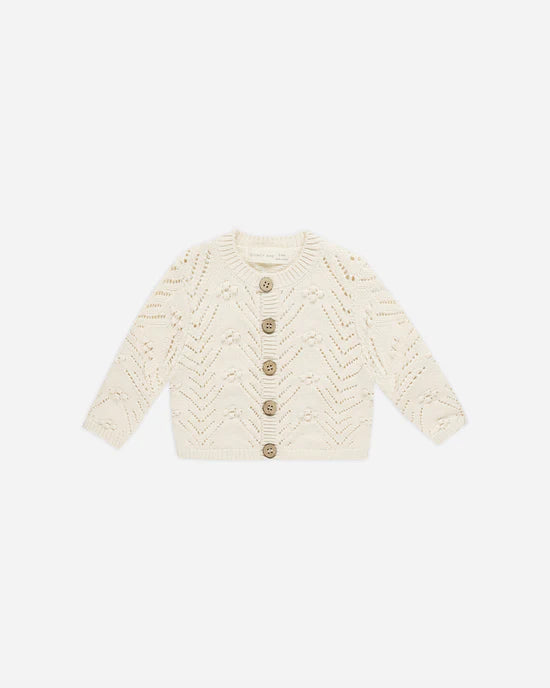 Quincy Mae | Natural Knit Cardigan