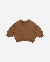 Load image into Gallery viewer, Quincy Mae | Cinnamon Pocket Sweatshirt