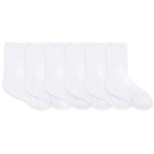 Load image into Gallery viewer, Robeez 6-Pack Kids Crew Socks