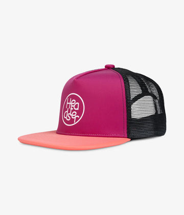 Headster | Fuchsia Roadtrip Trucker Hat
