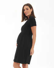 Load image into Gallery viewer, Ripe Maternity | Rib Crop Top Nursing Dress