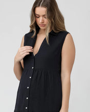Load image into Gallery viewer, Ripe Maternity | Tracy Tiered Linen Dress