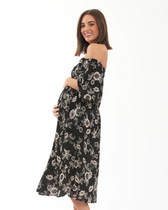 Ripe Maternity | Trina Shirred Dress