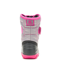 Load image into Gallery viewer, Kamik | The SNOWBUG 3 Grey &amp; Pink Infant Winter Boots