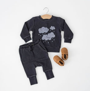 L'oved Baby | Cozy Graphic Sweatshirt & Jogger Set