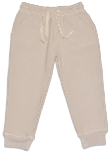 Silkberry Baby | Bamboo Fleece Sweat Pant Taupe