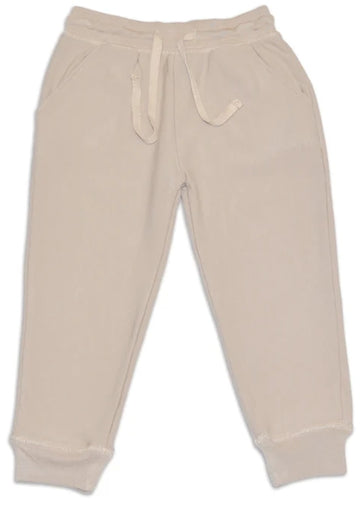 Silkberry Baby | Bamboo Fleece Sweat Pant Taupe