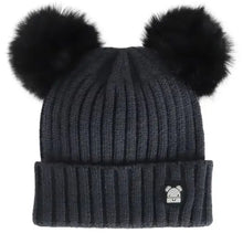 Load image into Gallery viewer, Calikids | Newborn 2 Pom Hat