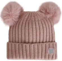 Load image into Gallery viewer, Calikids | Newborn 2 Pom Hat