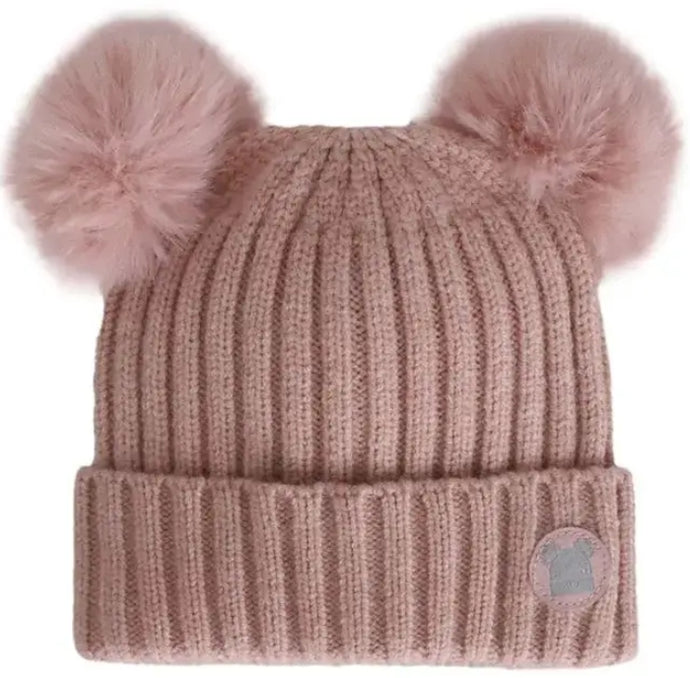 Calikids | Newborn 2 Pom Hat