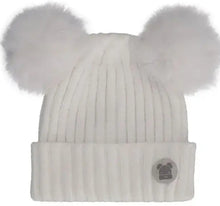 Load image into Gallery viewer, Calikids | Newborn 2 Pom Hat