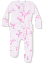 Load image into Gallery viewer, Angel Dear | 2-Way Zipper Ruffle Sleeve Footie