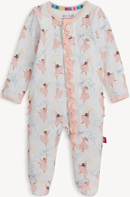 Magnetic Me | Magnetic Modal Footie with Ruffle