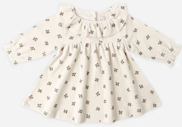 Quincy Mae | Velour Baby Dress