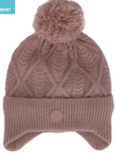 Load image into Gallery viewer, Calikids | Pom Knit Hat With Earflaps