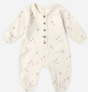 Quincy Mae | Woven Jumpsuit Trees