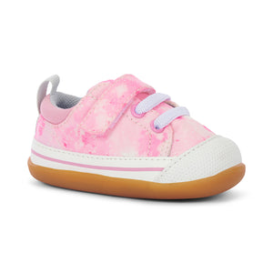 See Kai Run | Pink Stars Stevie II First Walker Shoes