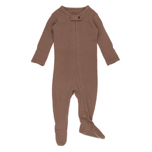 L'oved Baby | Organic Thermal 2-Way Zipper Footie