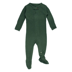 L'oved Baby | Organic Thermal 2-Way Zipper Footie