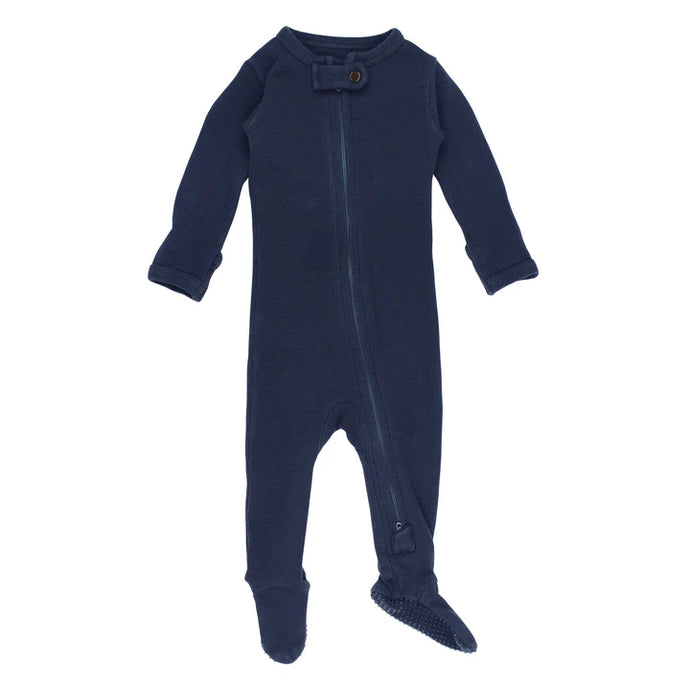 L'oved Baby | Organic Thermal 2-Way Zipper Footie