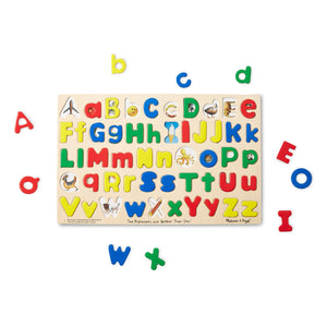 Melissa & Doug | Upper & Lower Case Alphabet Puzzle