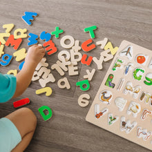 Load image into Gallery viewer, Melissa &amp; Doug | Upper &amp; Lower Case Alphabet Puzzle