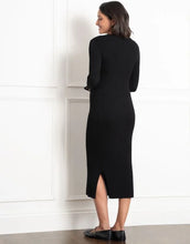 Load image into Gallery viewer, Seraphine | Amaya Long-Sleeve Layered Maternity &amp; Nursing Dress