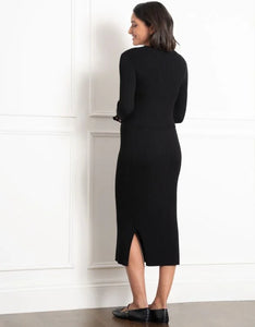 Seraphine | Amaya Long-Sleeve Layered Maternity & Nursing Dress