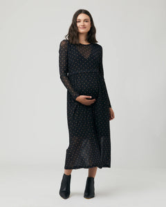 Ripe Maternity Dot Nursing Dress