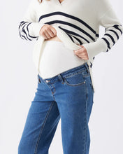 Load image into Gallery viewer, Ripe Maternity | Miller Over Bump Jean True Blue