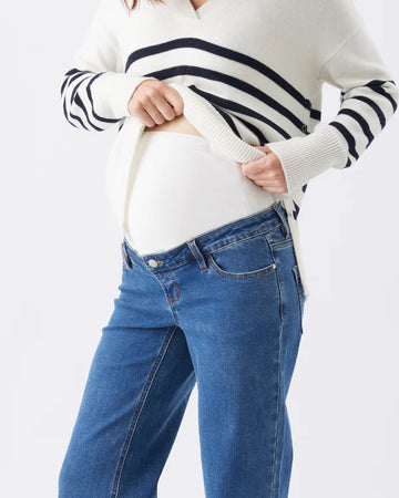Ripe Maternity | Miller Over Bump Jean True Blue