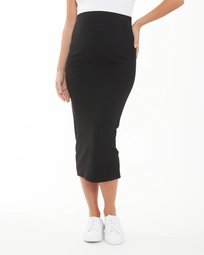 Ripe Maternity | Ribbed Knit Pencil Skirt