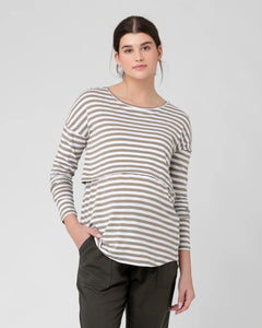 Ripe Maternity | Lionel Long Sleeve Nursing Tee