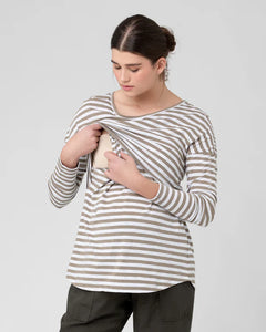 Ripe Maternity | Lionel Long Sleeve Nursing Tee