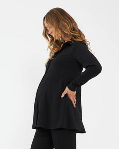 Ripe Maternity | Tina Peplum Shirt