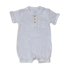 Load image into Gallery viewer, Silkberry Baby | Bamboo Short Sleeve Romper with Buttons